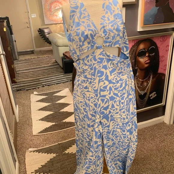 Free People Kira Brown jumpsuit - Picture 3 of 6